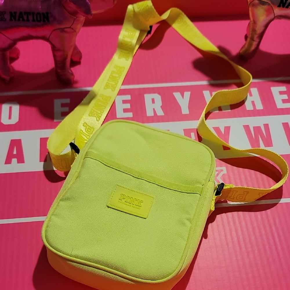 Victoria's Secret Pink Crossbody...Bag Close To Highlighter Color